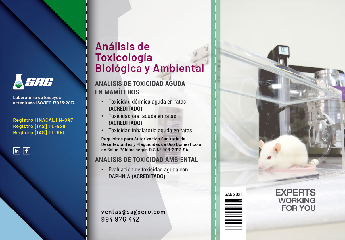Análisis - Toxicología Biológica y Ambiental
